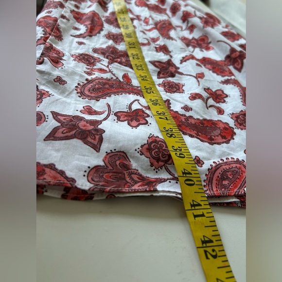 NWOT IVY STREET EVERLILY PAISLEY PRINT PUFF SLEEVE DRESS. RUCHED TOP, STRETCHY. - Picture 9 of 10